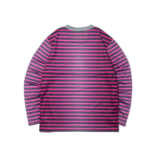 Full-Graphic Star Striped L/S Tee