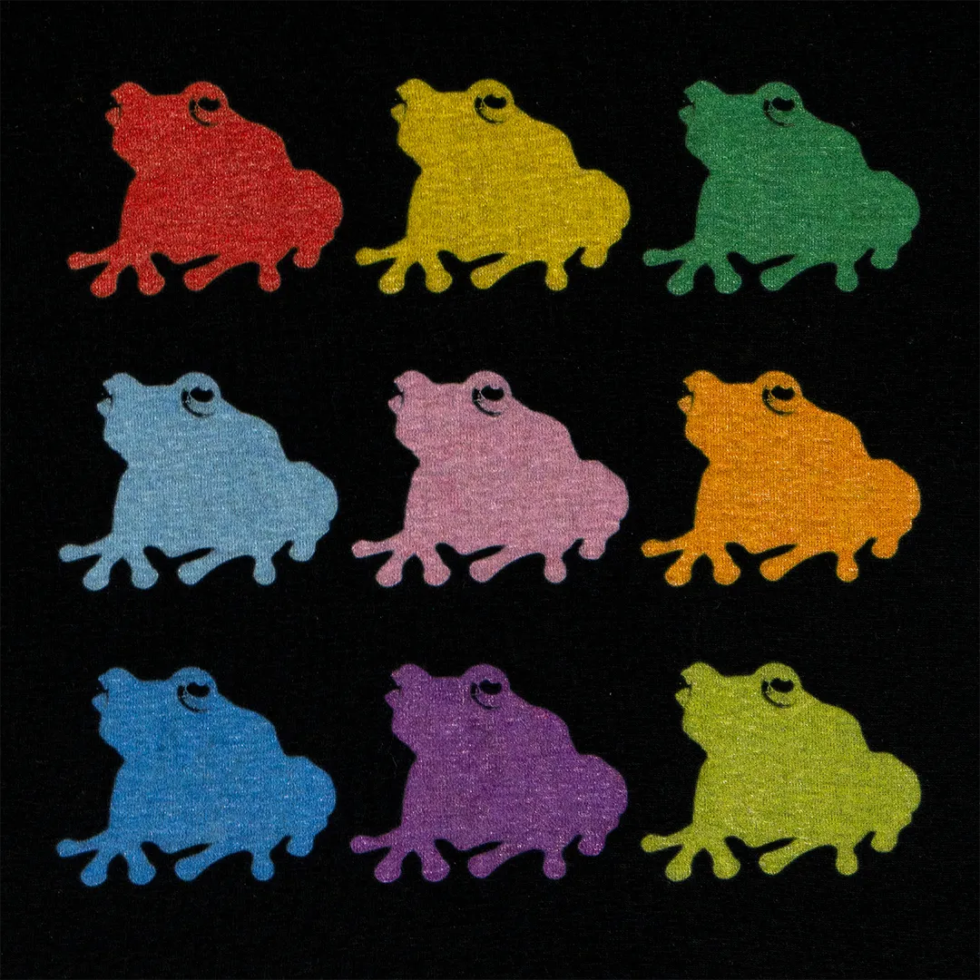 Multi Color kaeru lady's S/S mini Tee