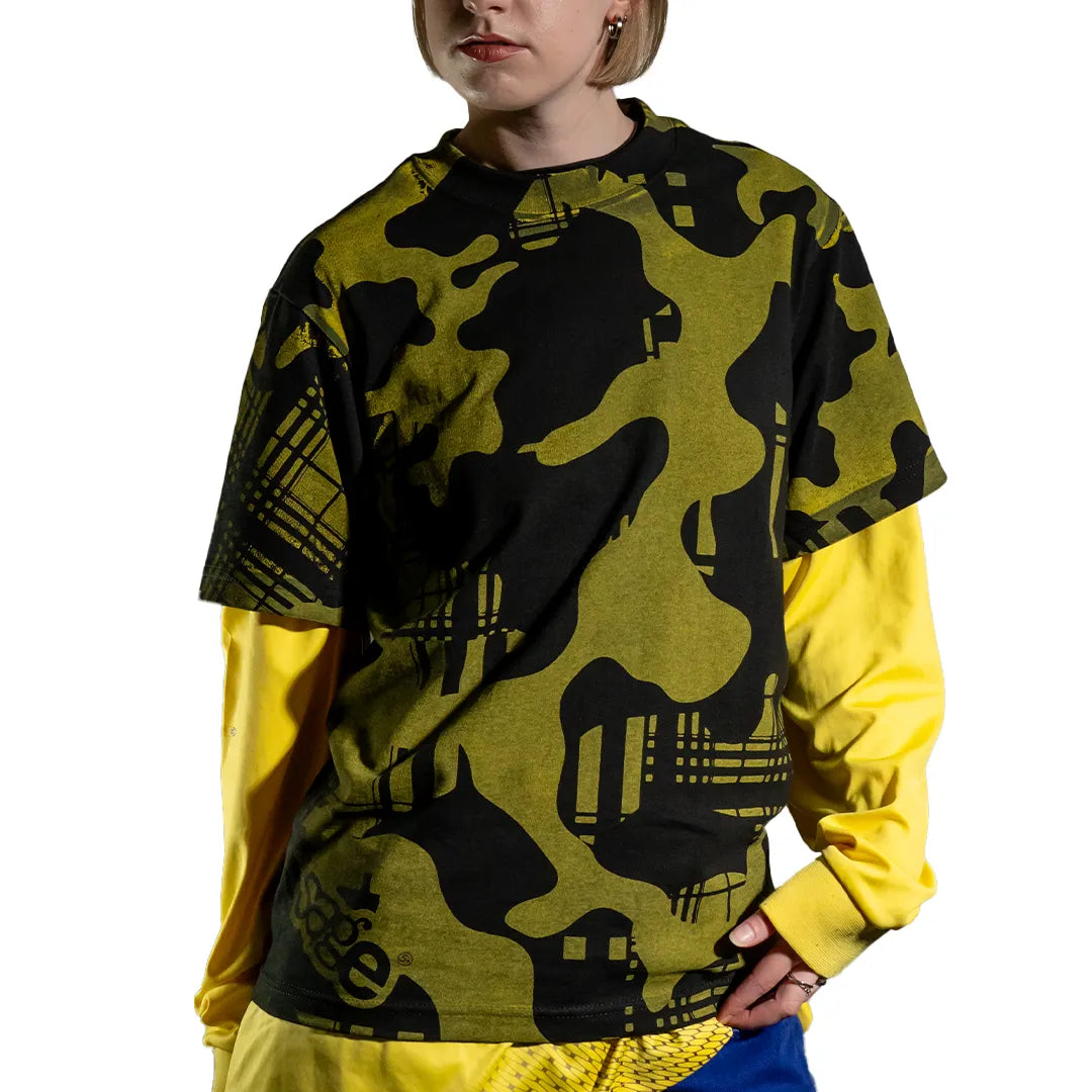 allover plaidcamo S/S Tee