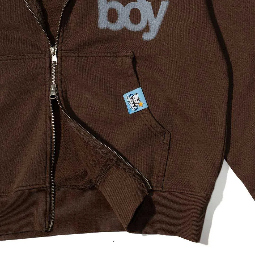 5ageboy zip Hoodie
