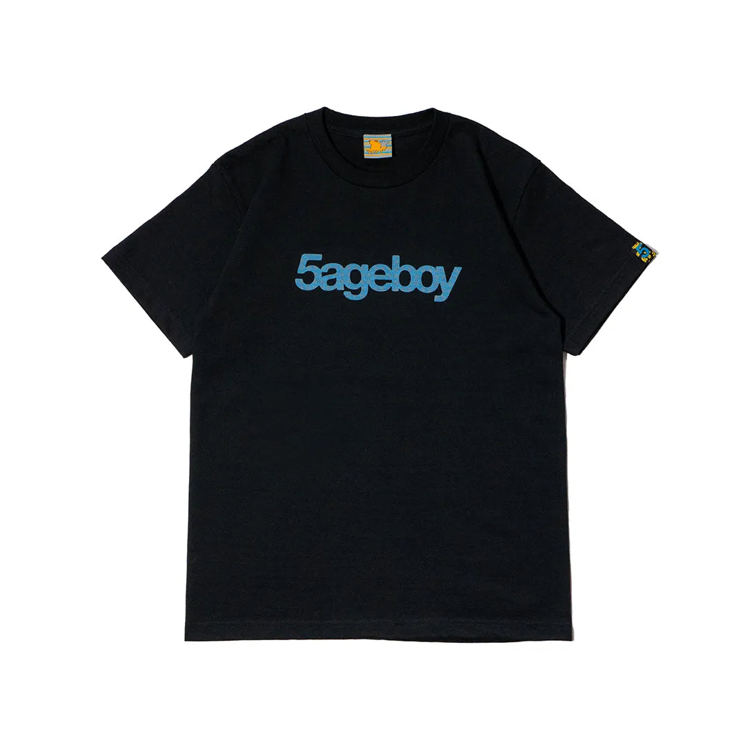 5ageboy gingham logo S/S Tee – SAGE.OFFICIAL