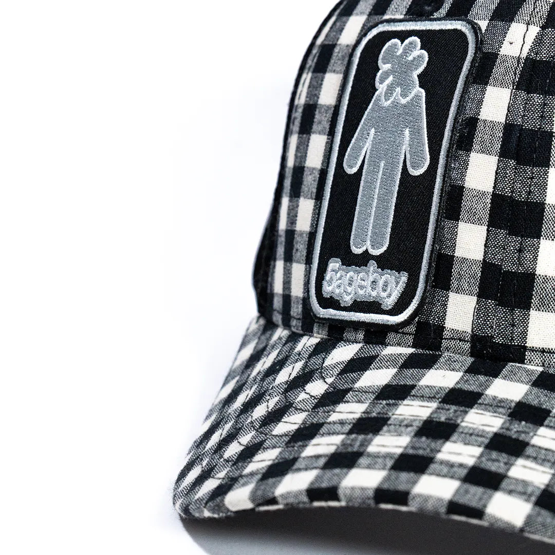 Plaid Mesh Cap 2