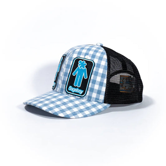 Plaid Mesh Cap 2