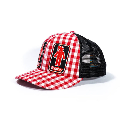 Plaid Mesh Cap 2