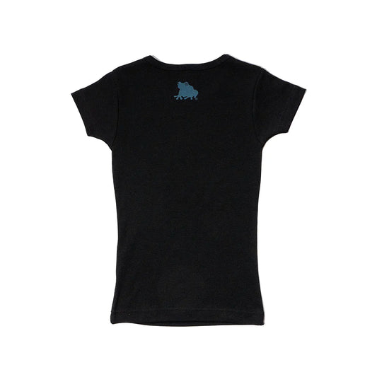 gingham kaeru lady's S/S Tee