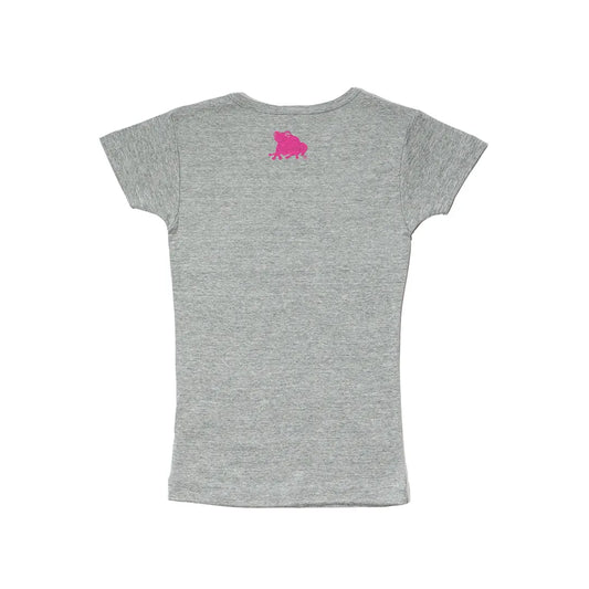 gingham kaeru lady's S/S Tee