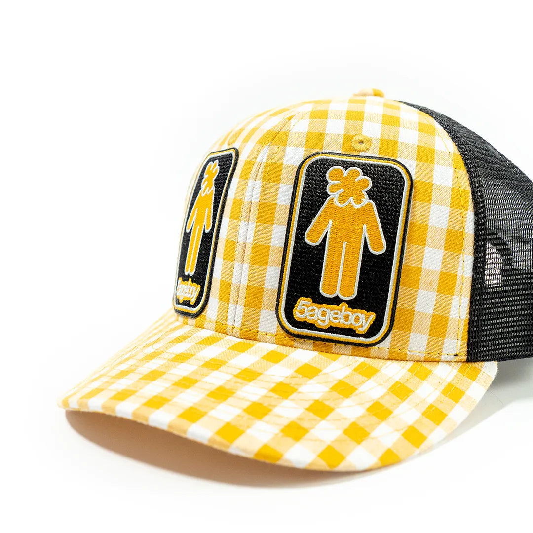 Plaid Mesh Cap 3