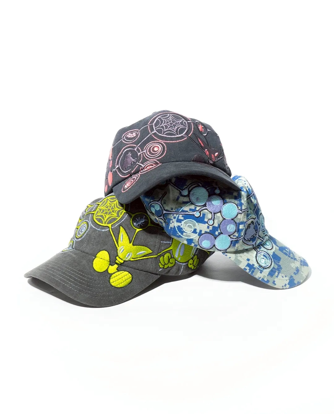 naka renya Cellular 6 Panel Cap