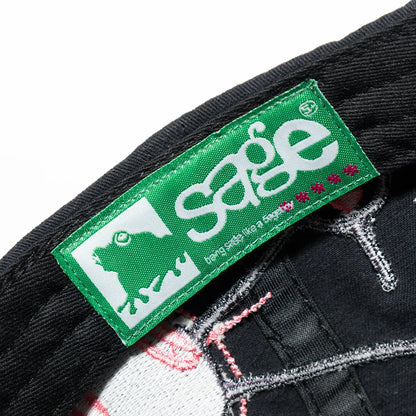 naka renya Cellular 6 Panel Cap