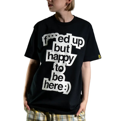 but happy S/S Tee
