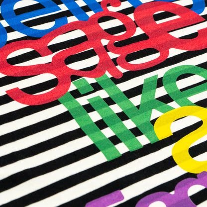 Crayon box "being sage" Striped S/S Tee