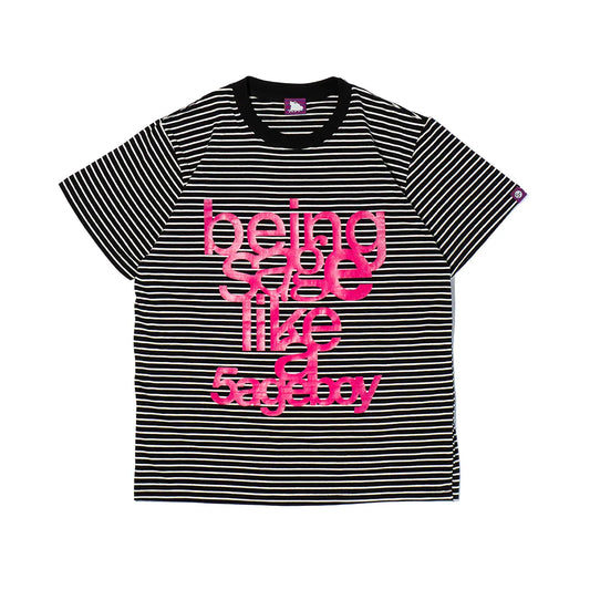 being sage Striped S/S Tee