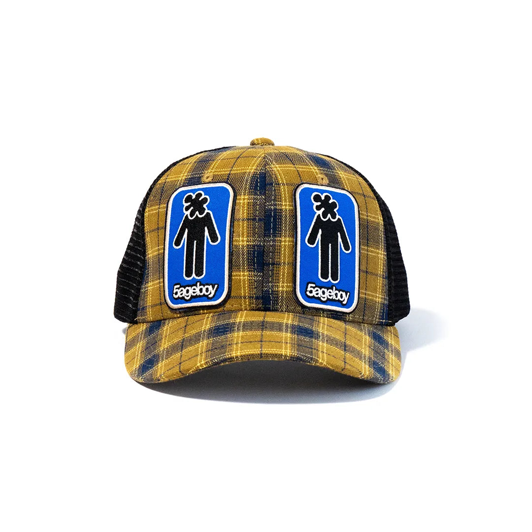 Plaid Mesh Cap 5