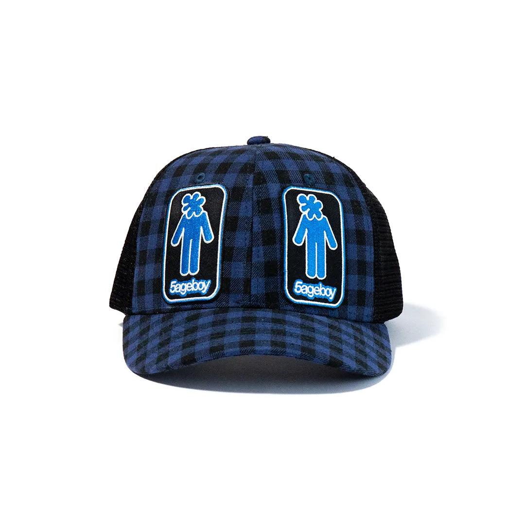 Plaid Mesh Cap 5