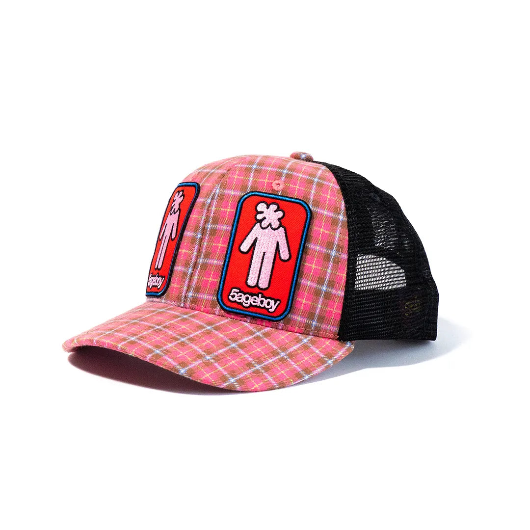 Plaid Mesh Cap 5