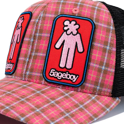 Plaid Mesh Cap 5