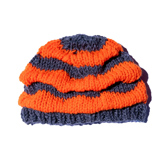 Knitting beanie