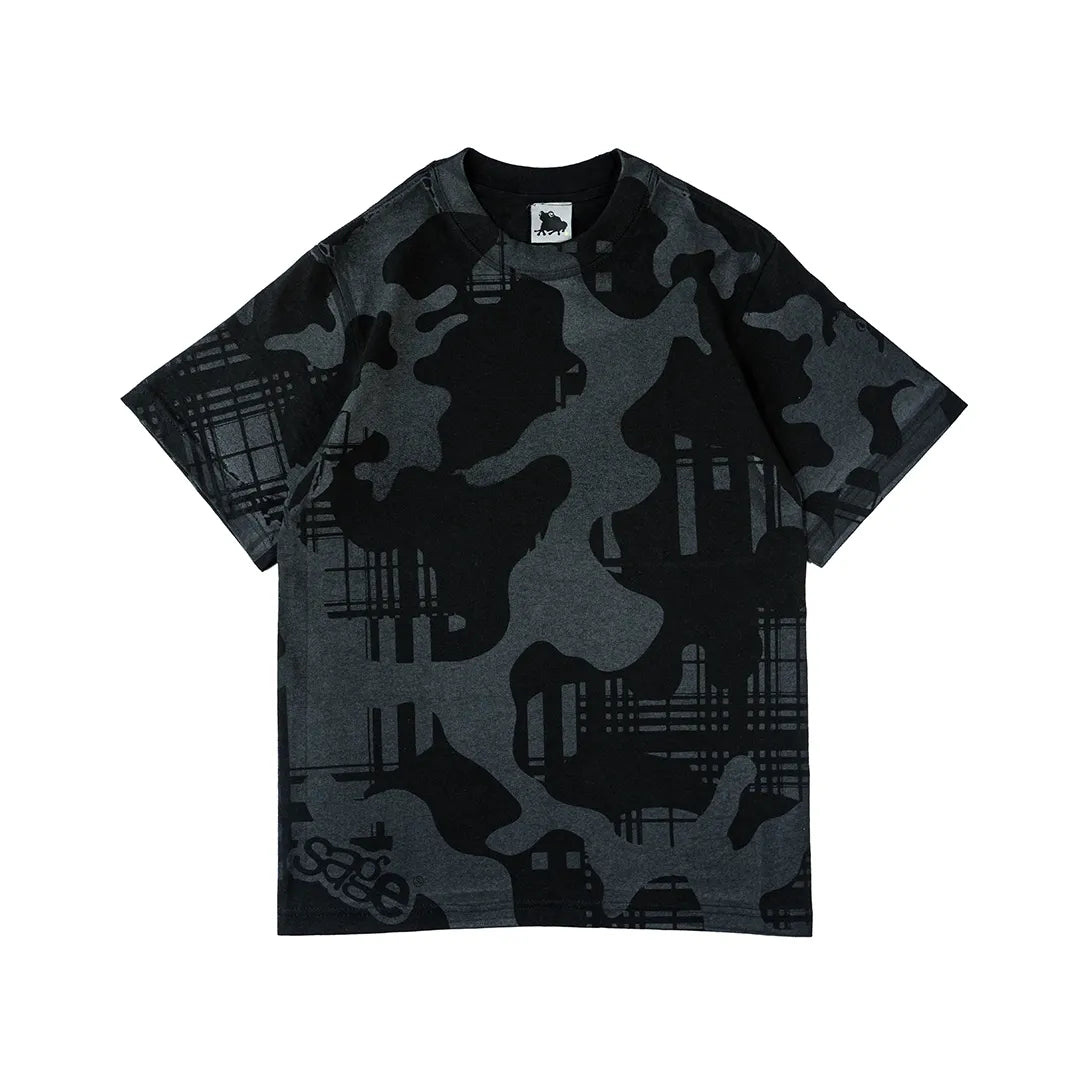 allover plaidcamo S/S Tee