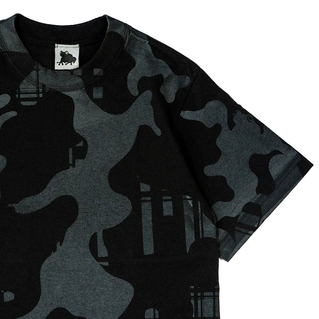 allover plaidcamo S/S Tee