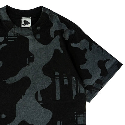 allover plaidcamo S/S Tee