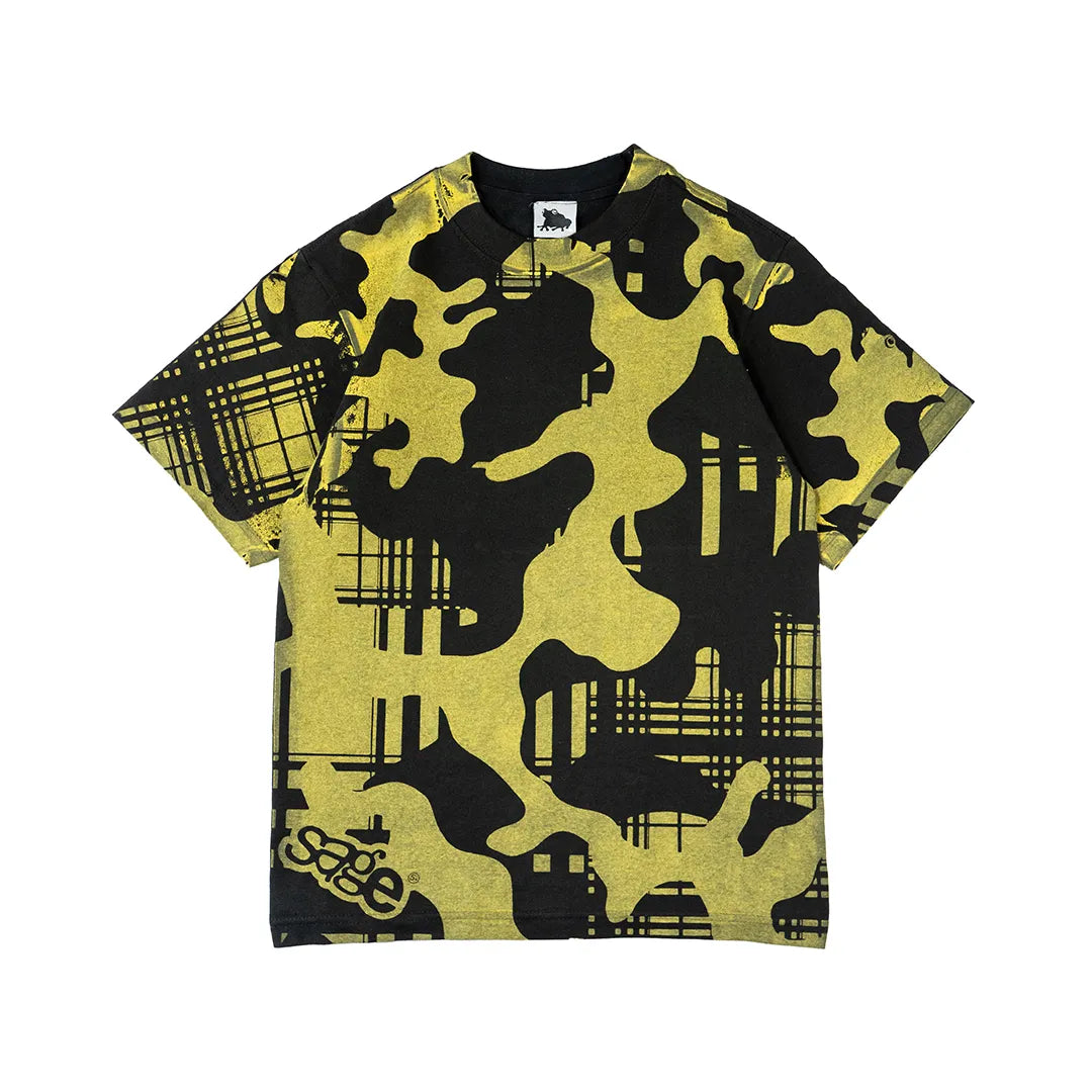 allover plaidcamo S/S Tee