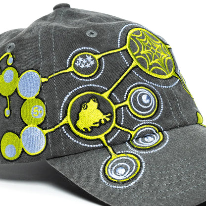 naka renya Cellular 6 Panel Cap