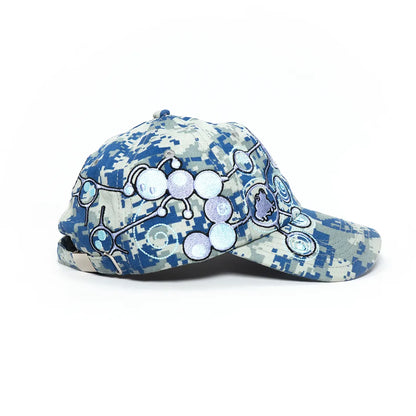 naka renya Cellular 6 Panel Cap