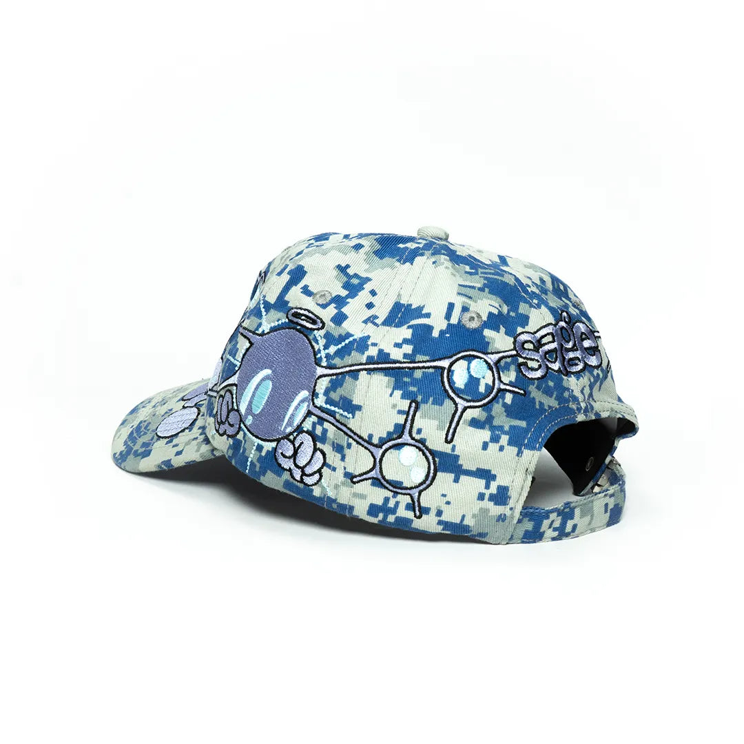 naka renya Cellular 6 Panel Cap