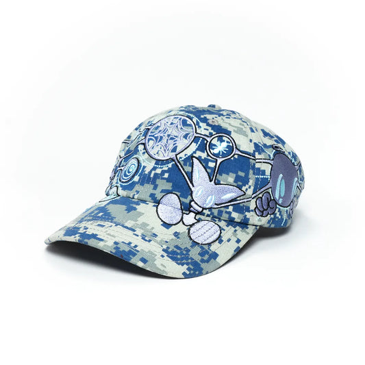 naka renya Cellular 6 Panel Cap