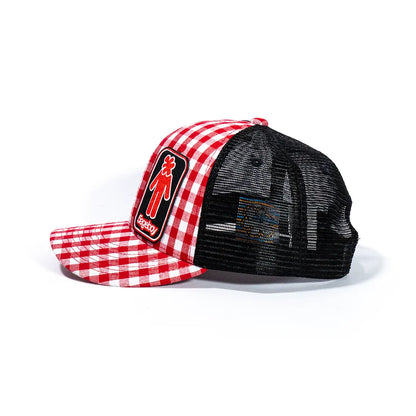 Plaid Mesh Cap 2