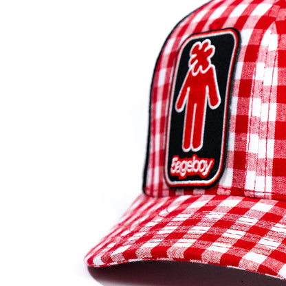 Plaid Mesh Cap 2