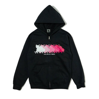 Frog Ombre Zip Hoodie