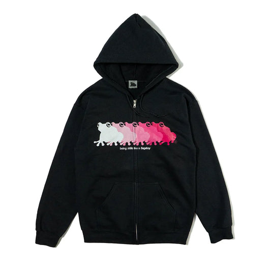 Frog Ombre Zip Hoodie