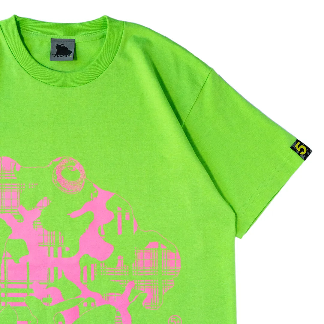 plaidcamo kaeru S/S Tee