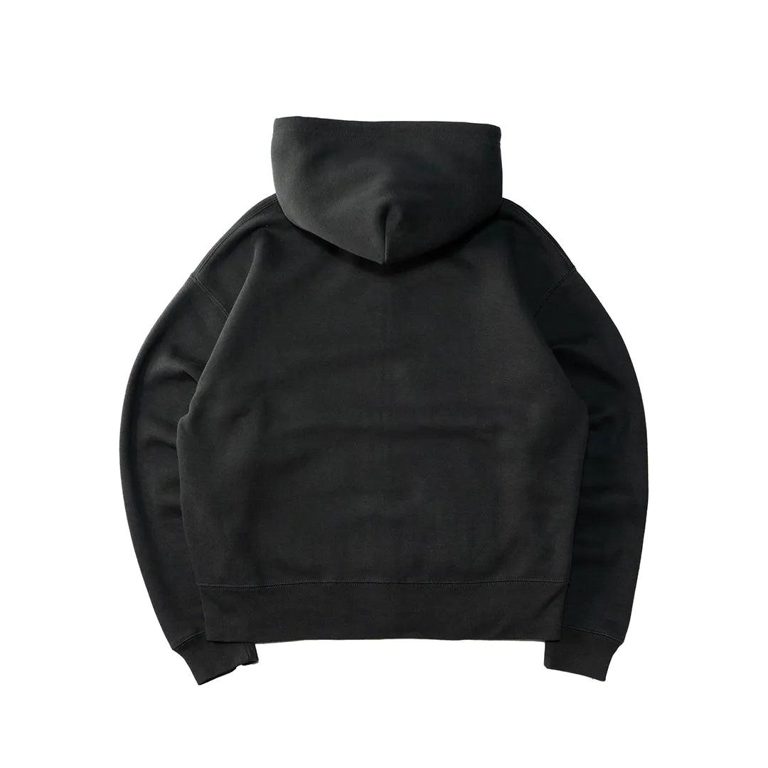 5ageboy plaid logo zip hoodie