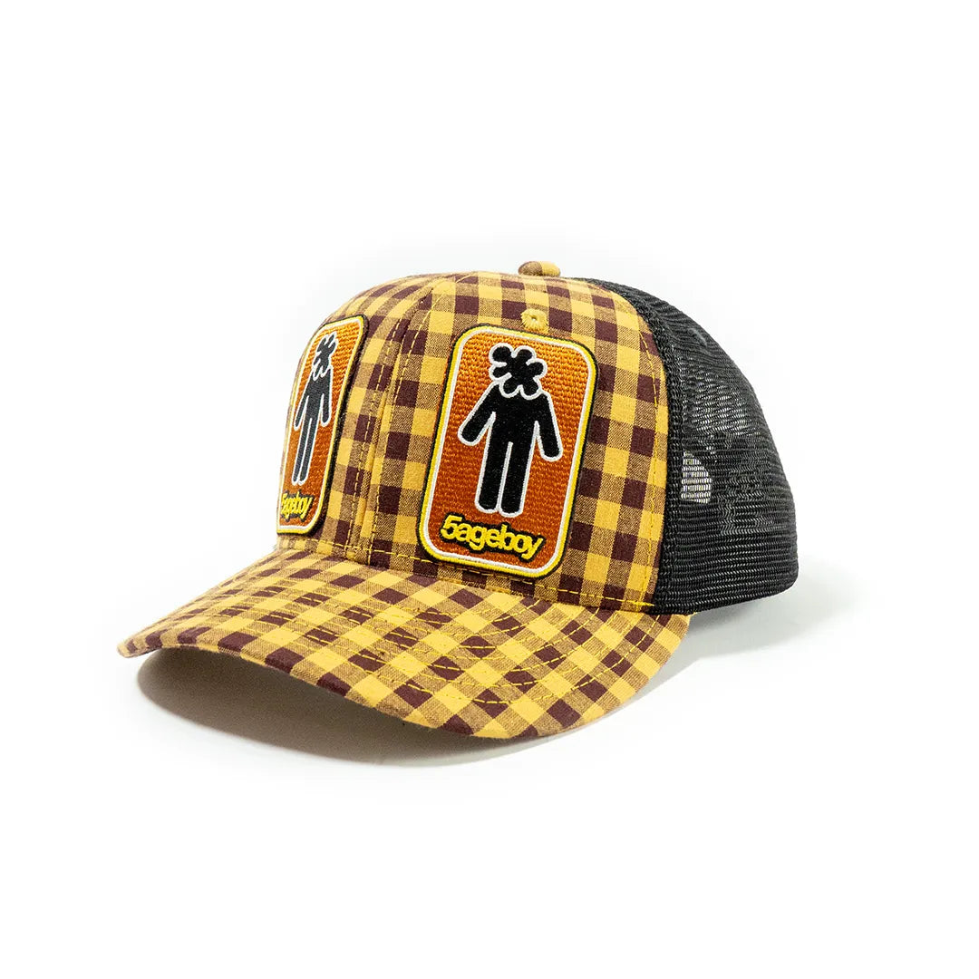 Plaid Mesh Cap 3
