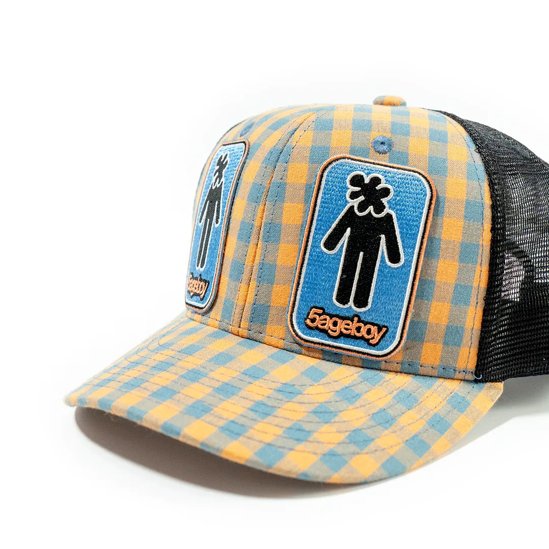 Plaid Mesh Cap 3