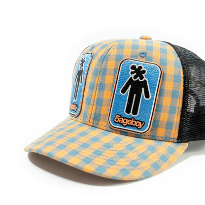 Plaid Mesh Cap 3