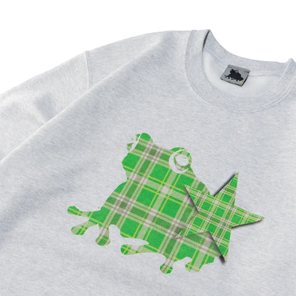 plaid kaeru logo crew