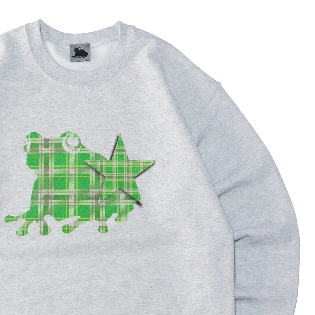 plaid kaeru logo crew
