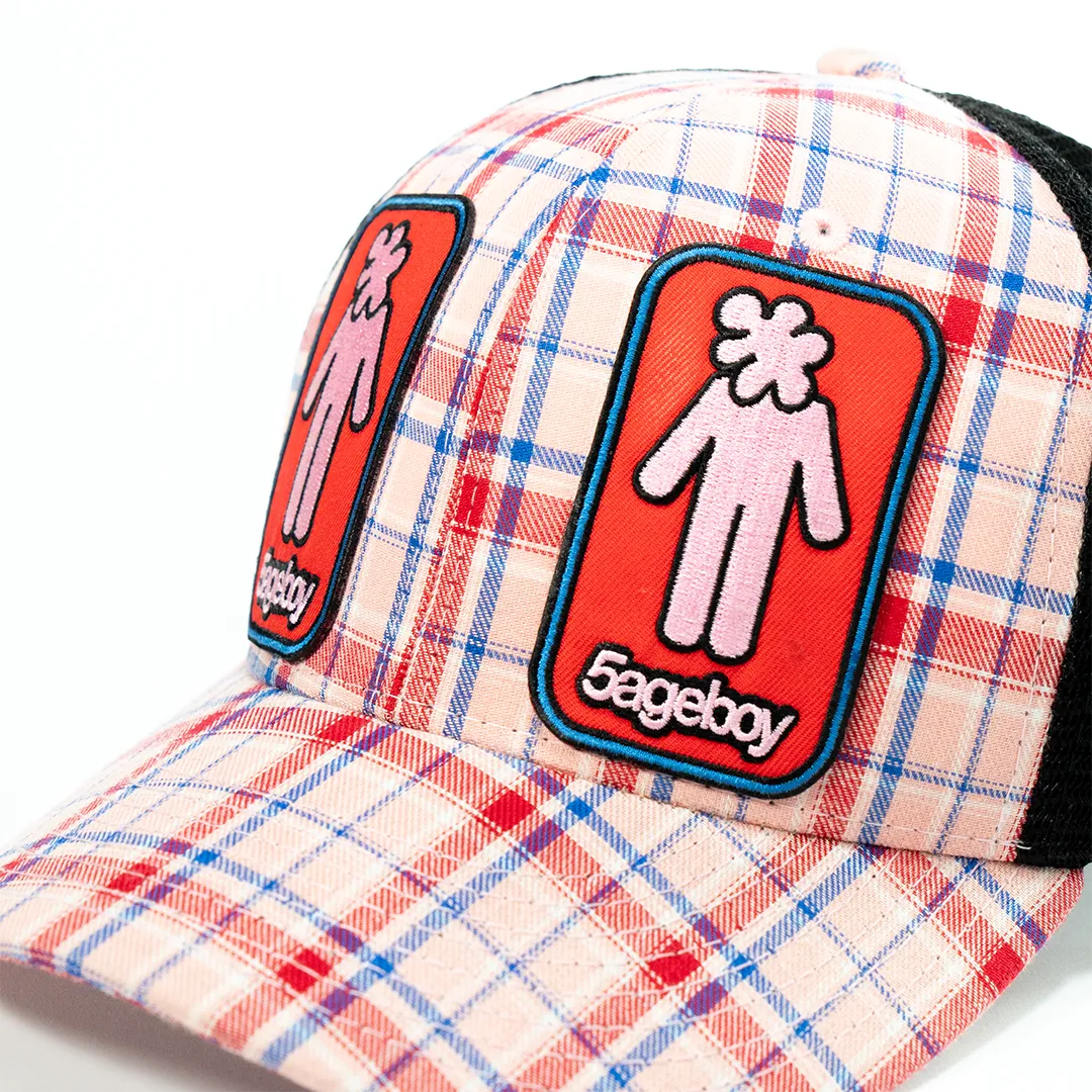 Plaid Mesh Cap 4