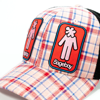 Plaid Mesh Cap 4