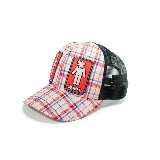 Plaid Mesh Cap 4