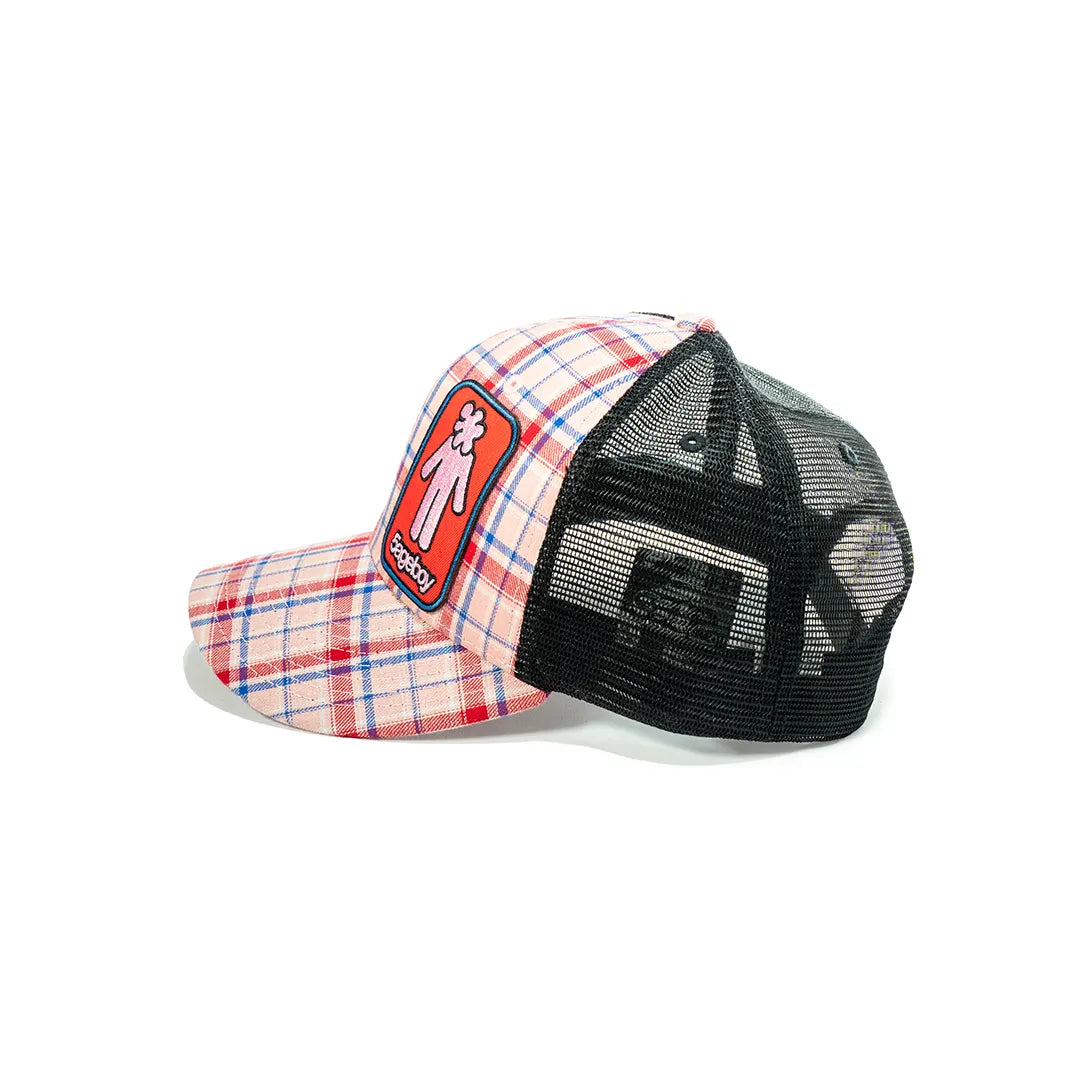 Plaid Mesh Cap 4