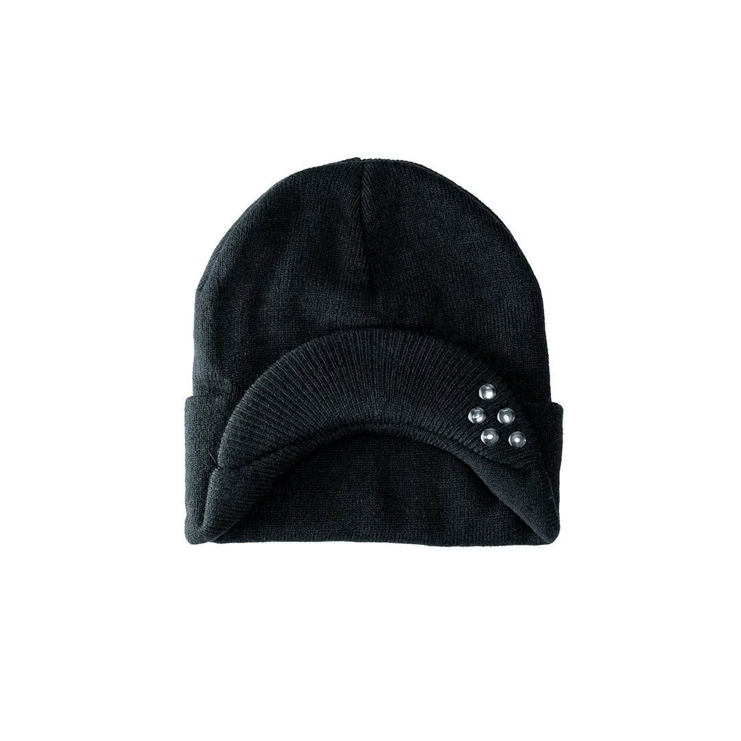 kaeru patch visor beanie