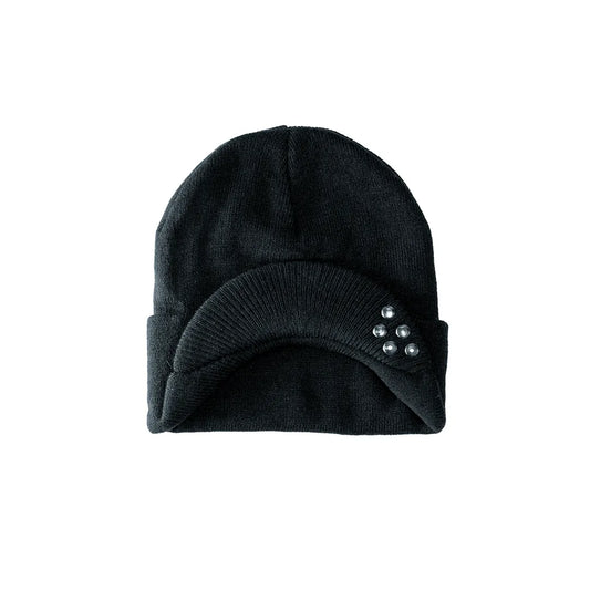 kaeru patch visor beanie