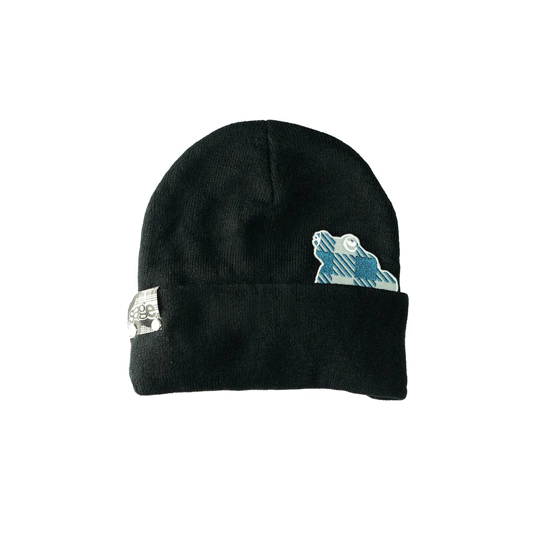 kaeru patch visor beanie
