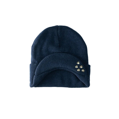 kaeru patch visor beanie