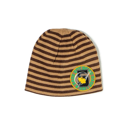 5age patch border beanie