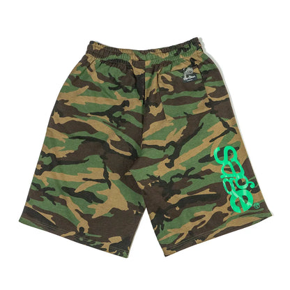 5age patch sweat shorts
